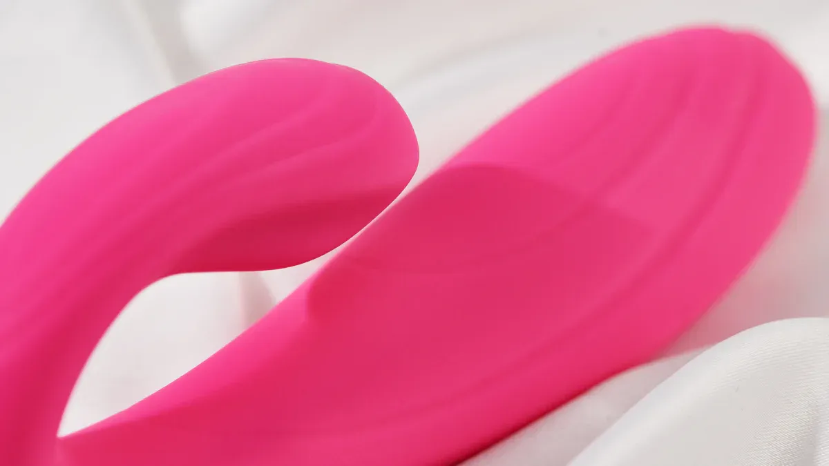 Pink Silicone Dildo Comparison