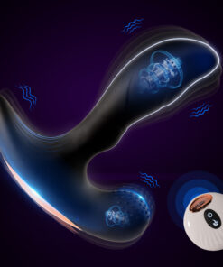 Vibrating Anal Plug & Prostate Massager – Remote Control Butt Plug for Men & Women