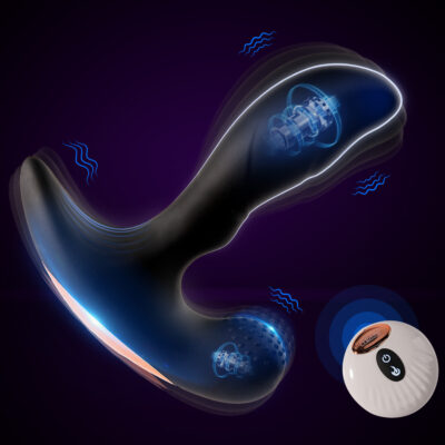 Vibrating Anal Plug & Prostate Massager – Remote Control Butt Plug for Men & Women